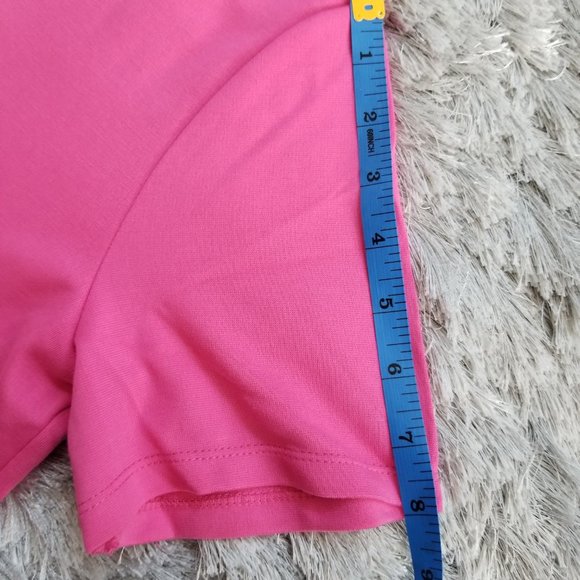 Zara A Line Flared Midi Dress in Fuchsia - Size M - Picture 8 of 9